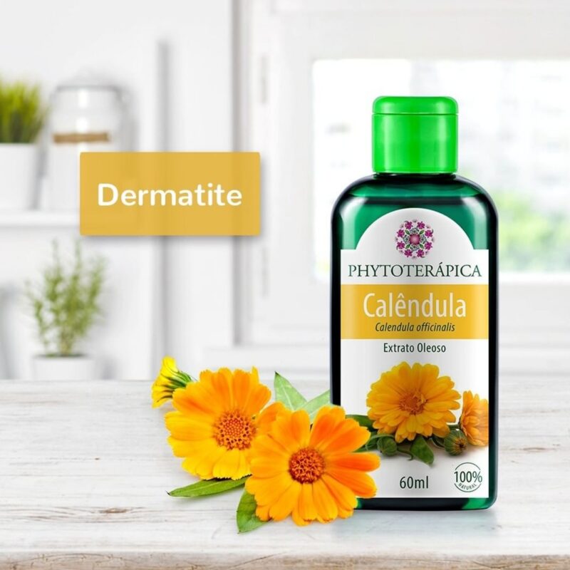 Óleo Vegetal  de Calêndula 60ml Phytoterápica