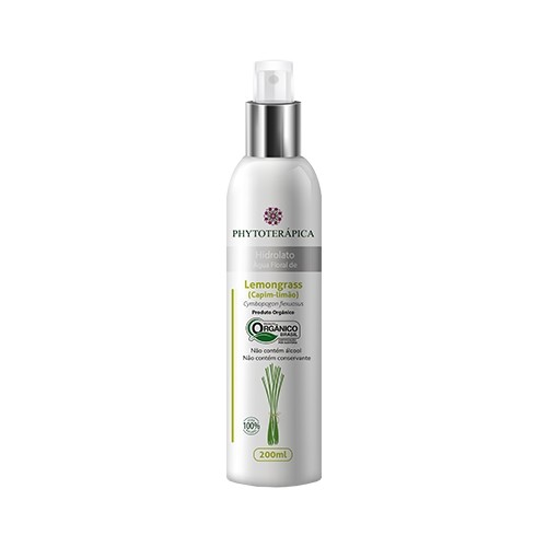 Hidrolato de Lemongrass  Orgânico Phytoterapica 200ml