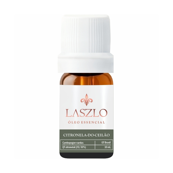 Óleo essencial Citronela do Ceilão GT Brasil Laszlo 10ml