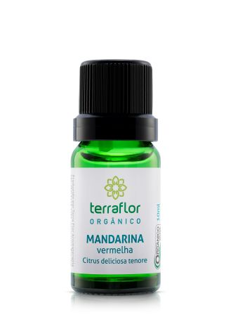 Óleo essencial Mandarina Vermelha Orgânica-Terraflor 10ml