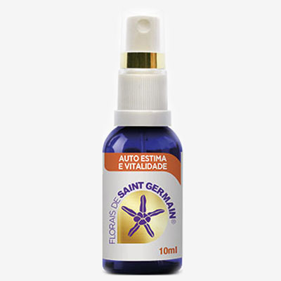 Formula Floral concentrada Auto Estima e Vitalidade St Germain 10ml (gotas)