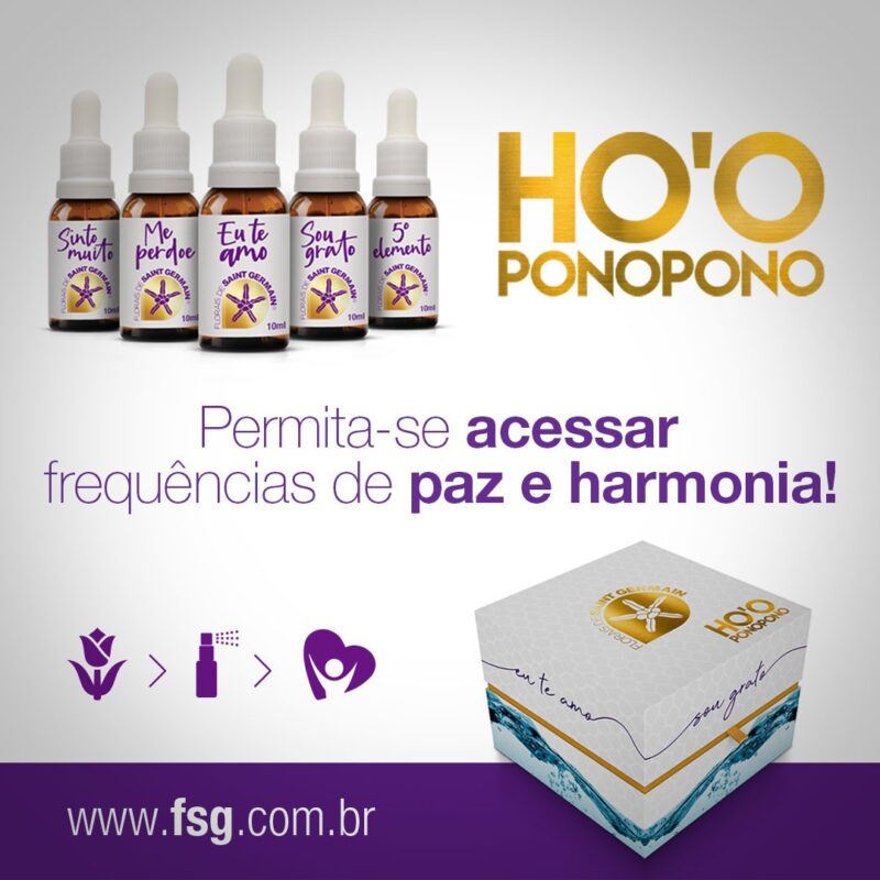 Formula Floral Ho'Ponopono St Germain 5º Elemento