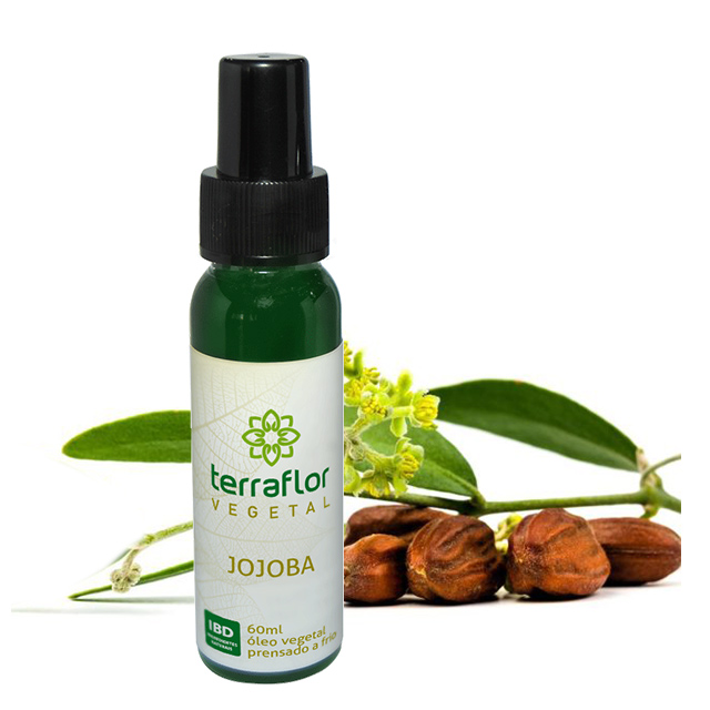 Óleo vegetal de Jojoba Orgânico (Prensado a frio) 60ml TerraFlor