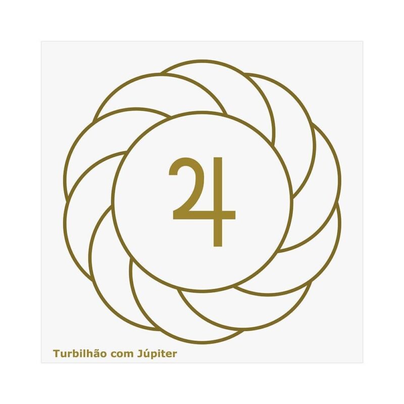 Placa Radiônica  Turbilhão com Júpiter