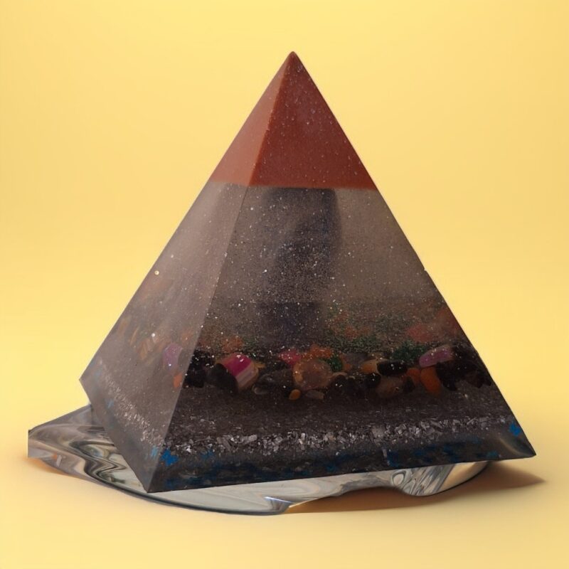 Orgonite Pirâmide Happiness