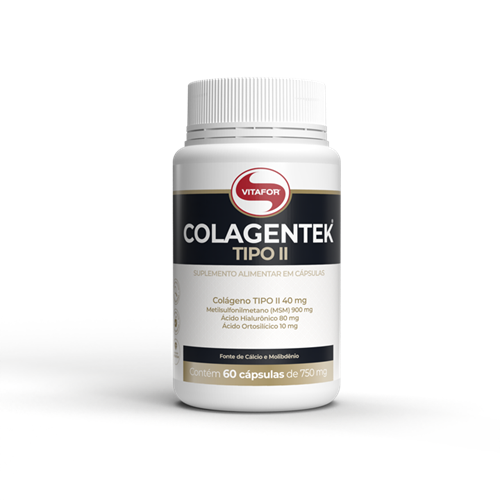 Colagentek  Colágeno tipo II 60 capsulas -Vitafor