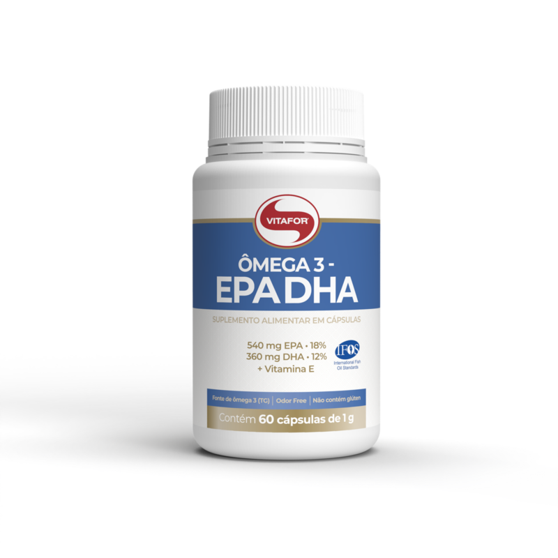 Ômega 3 EPA DHA 60 capsulas Vitafor